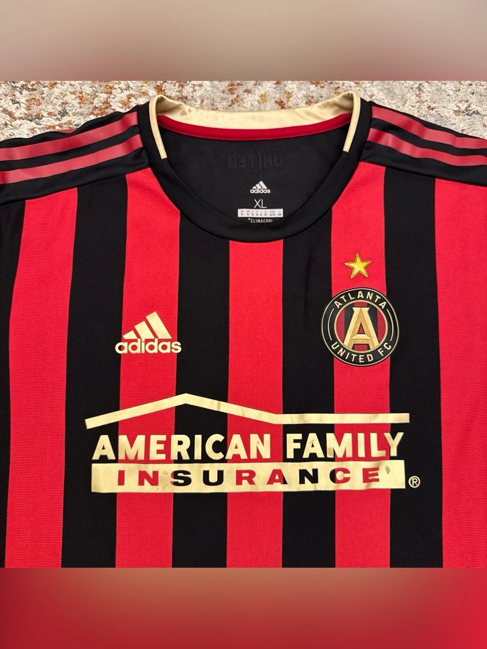 Adidas Atlanta United FC 2019 Home Soccer Jersey XL